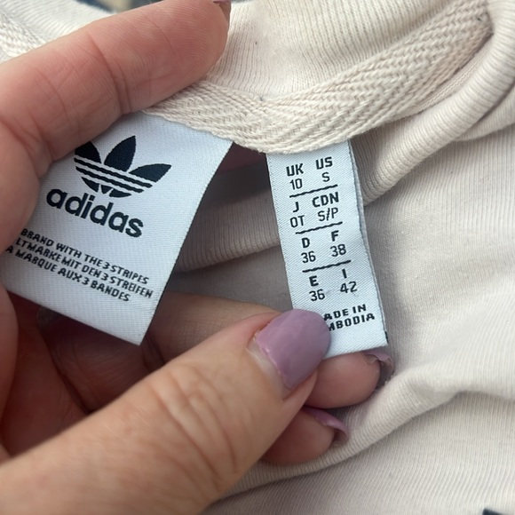 Adidas Long Sleeve Crop Top - Picture 4 of 4